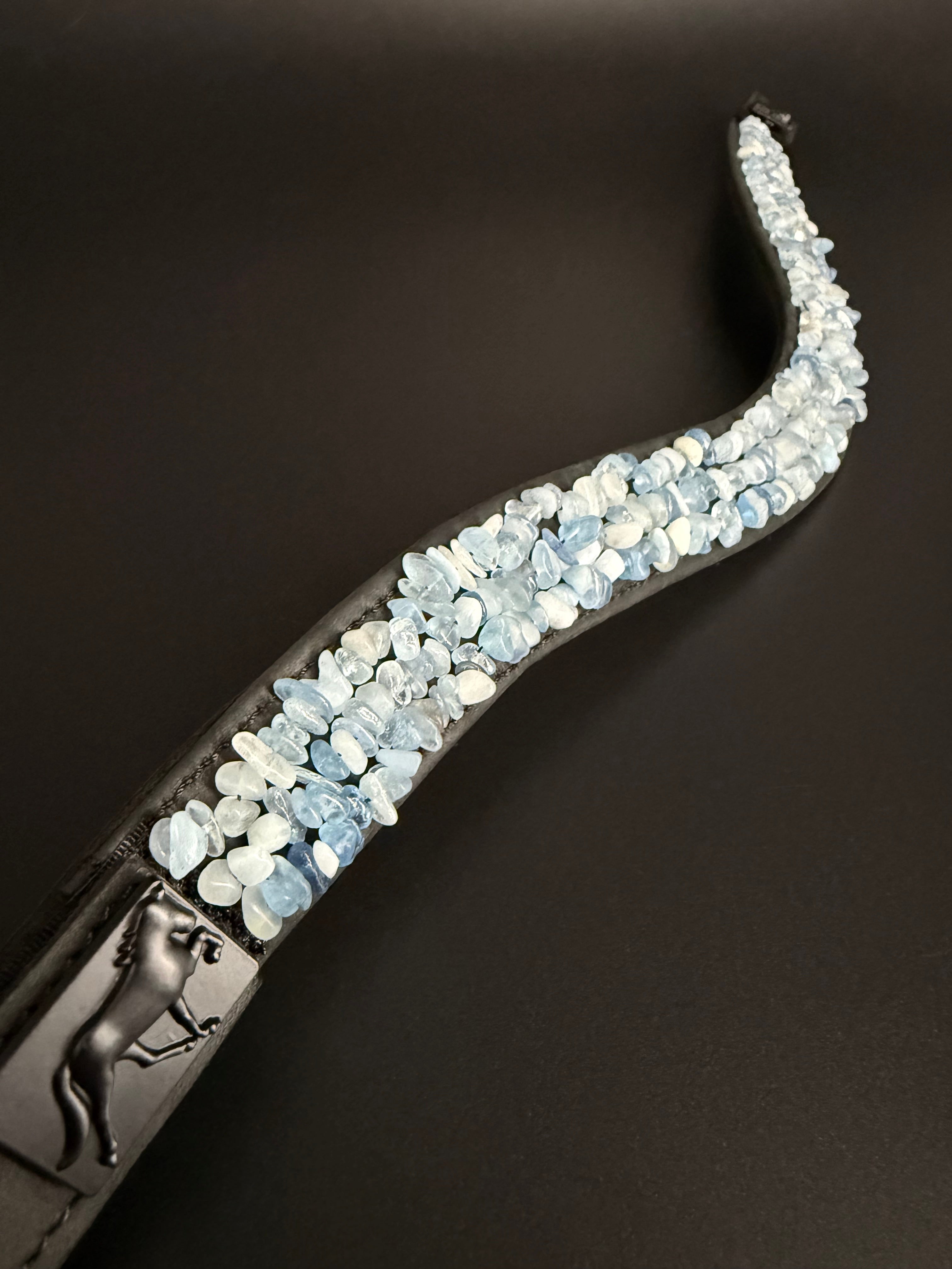 Stirnriemen Ára Curve Aquamarin