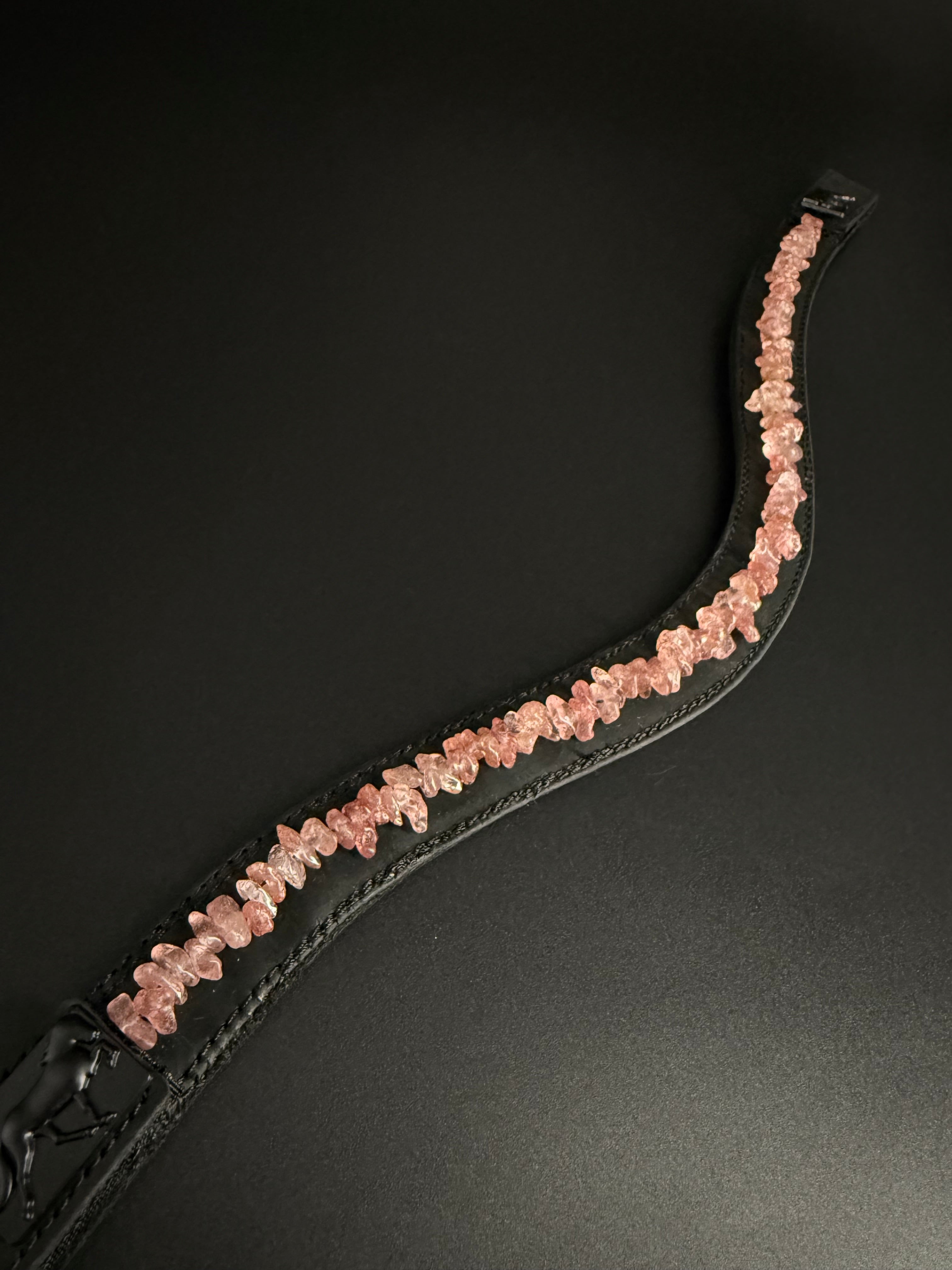 Ára Curve Erdbeerquarz 2 Row - Sofort Verfügbar